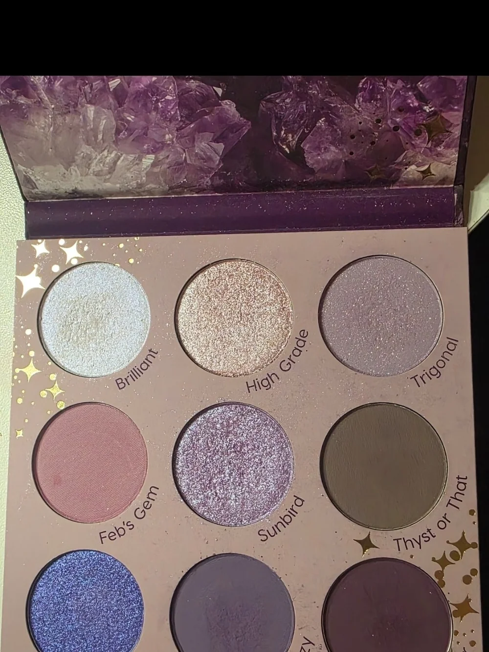 ColourPop Purple & Lilac Gemstone Eyeshadow Palette
